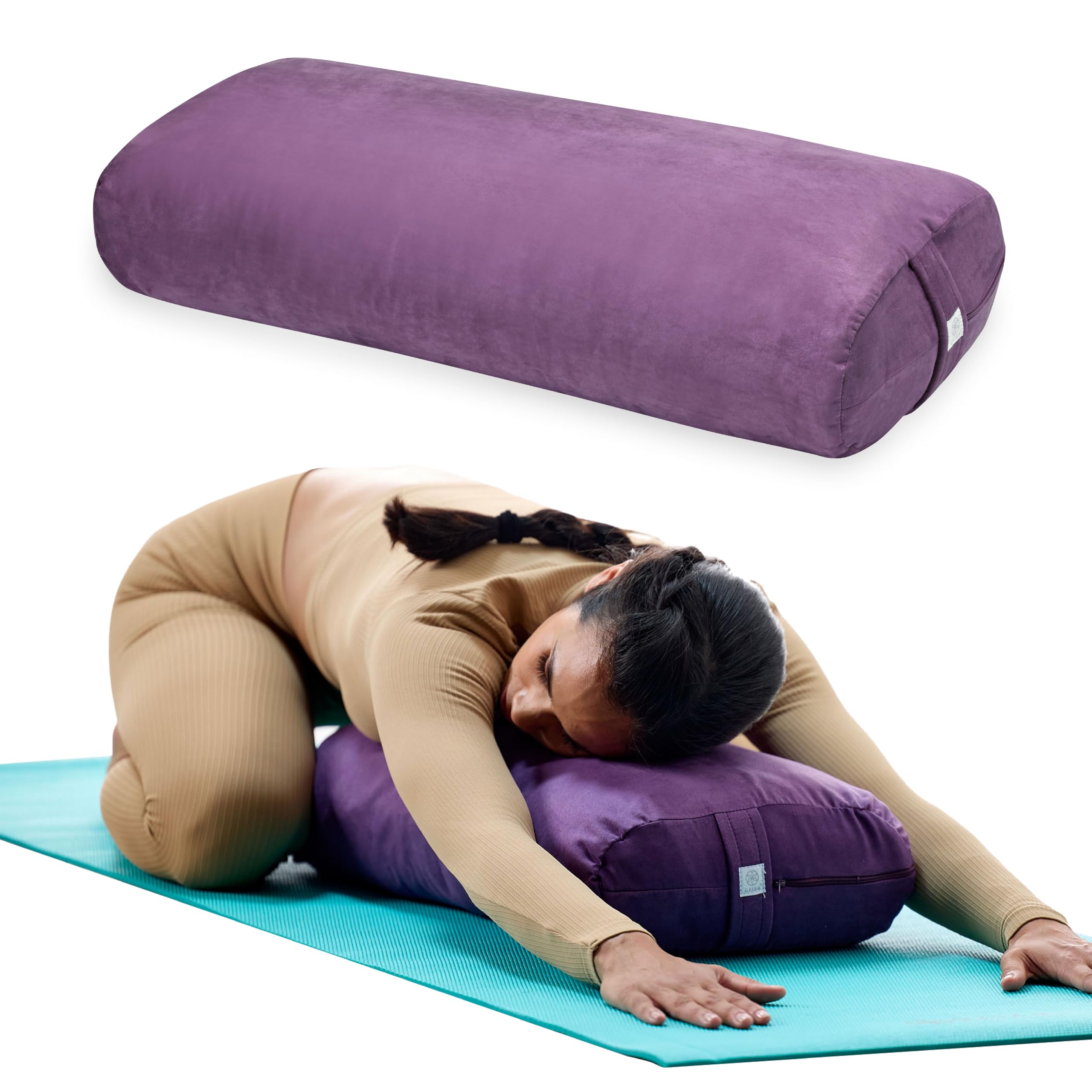 Support Your Practice Anywhere Enhance your yoga, meditation, or relaxation with this soft, natural-cotton bolster. Lightweight, portable, and machine-washable – comfort goes wherever you go!