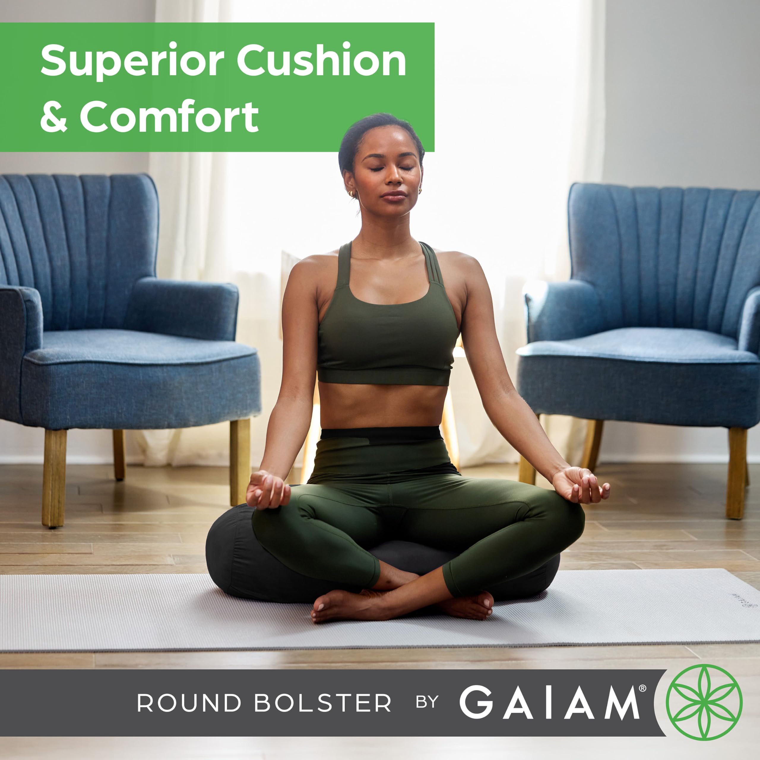 Support Your Practice Anywhere Enhance your yoga, meditation, or relaxation with this soft, natural-cotton bolster. Lightweight, portable, and machine-washable – comfort goes wherever you go!