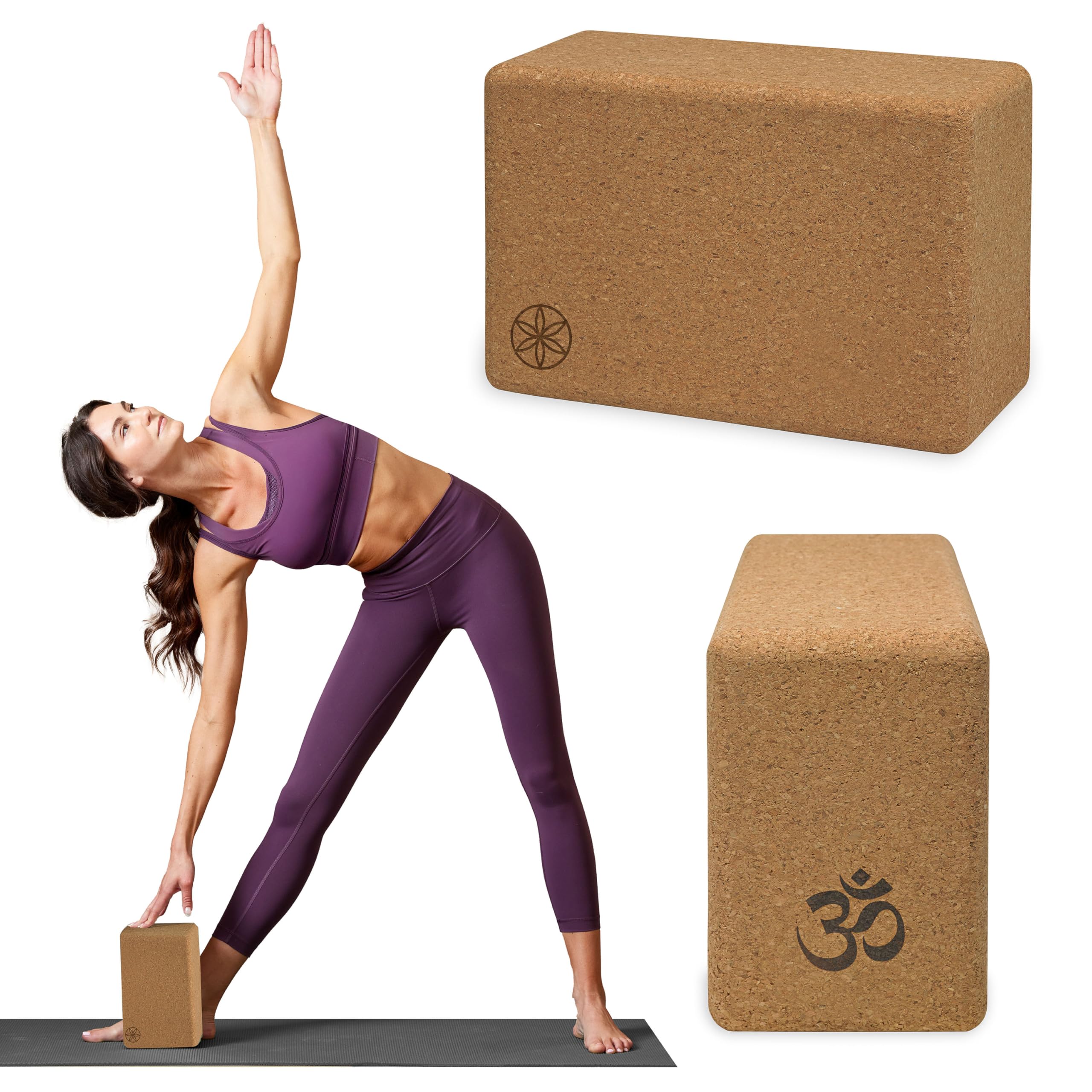 nhance stability, balance, and flexibility with the Gaiam Yoga Block & Strap Combo – durable, non-slip foam block and cotton strap help deepen stretches and safely modify poses for all skill levels.