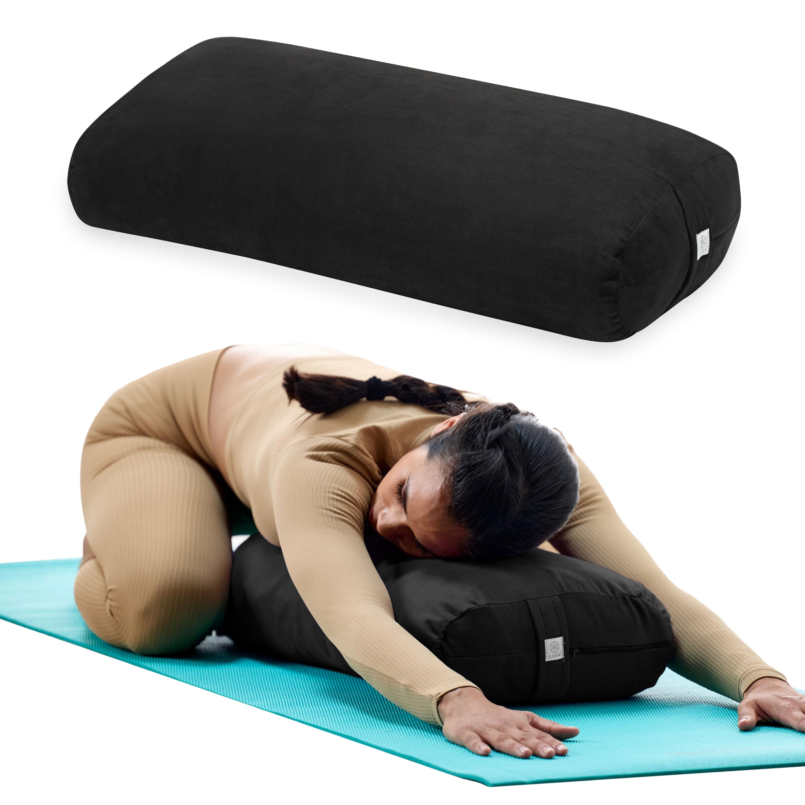 Support Your Practice Anywhere Enhance your yoga, meditation, or relaxation with this soft, natural-cotton bolster. Lightweight, portable, and machine-washable – comfort goes wherever you go!