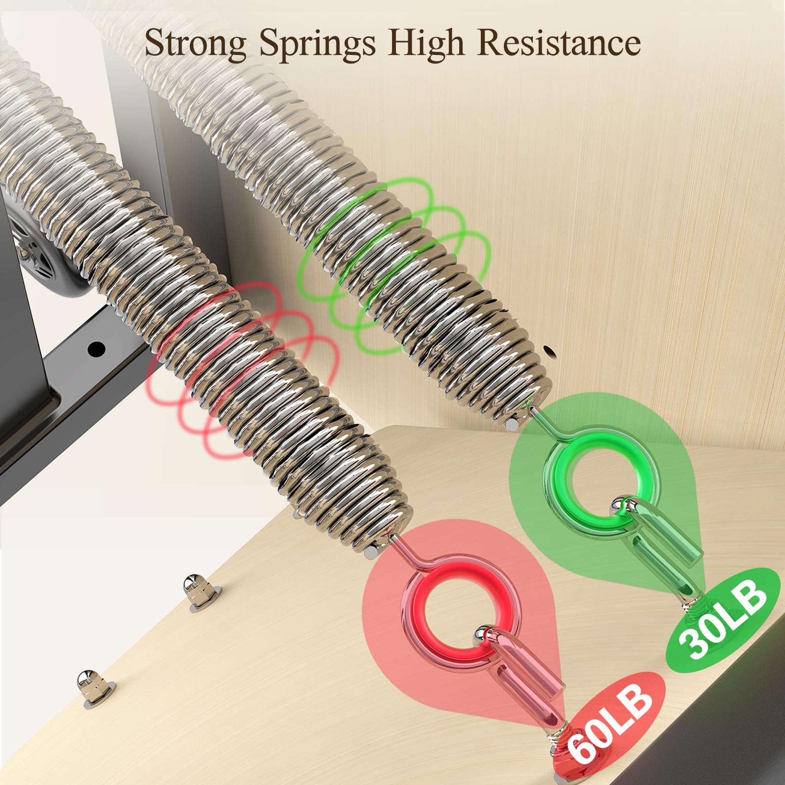 Transform your home into a professional Pilates studio—build strength, improve posture, and sculpt your entire body with smooth, controlled movements on this compact, studio-quality Wunda Chair.