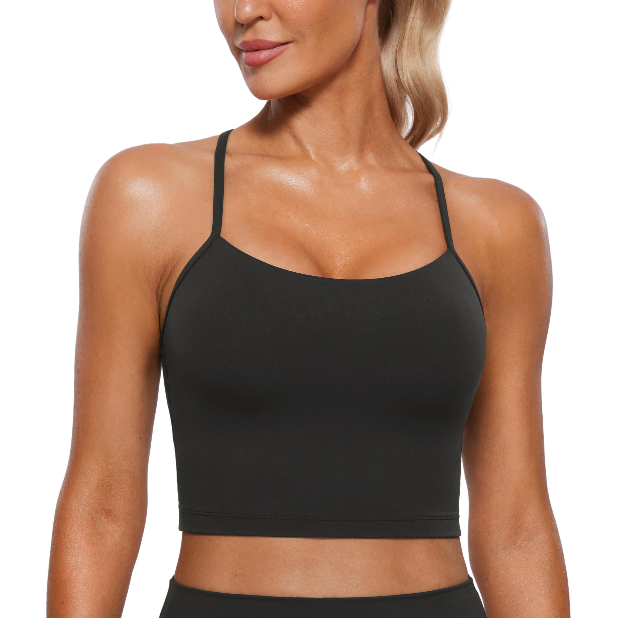 Experience unmatched softness and effortless support with the CRZ YOGA Butterluxe Longline Sports Bra—crafted for movement, confidence, and everyday luxury that keeps you looking chic and feeling incredible