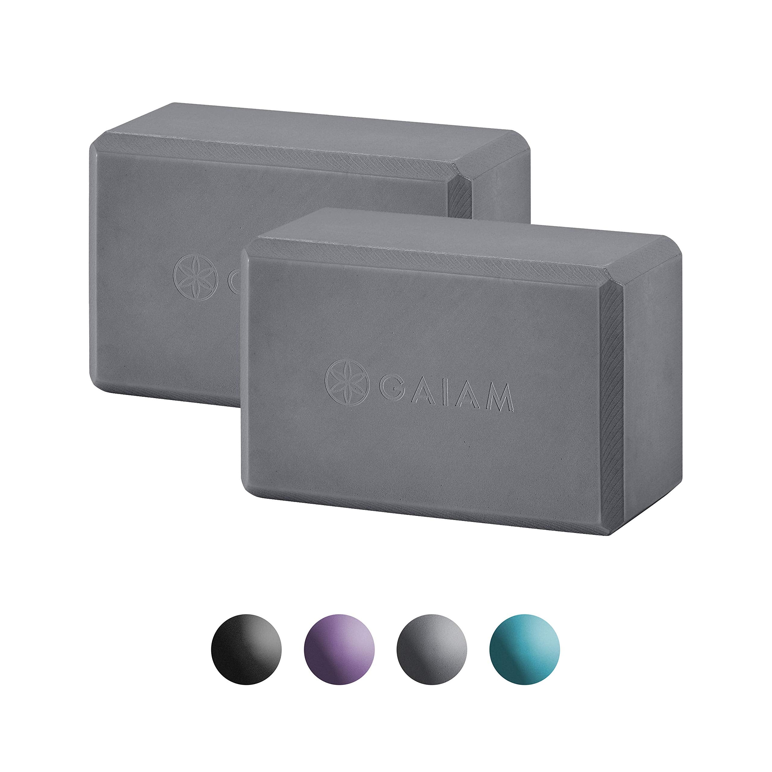 nhance stability, balance, and flexibility with the Gaiam Yoga Block & Strap Combo – durable, non-slip foam block and cotton strap help deepen stretches and safely modify poses for all skill levels.