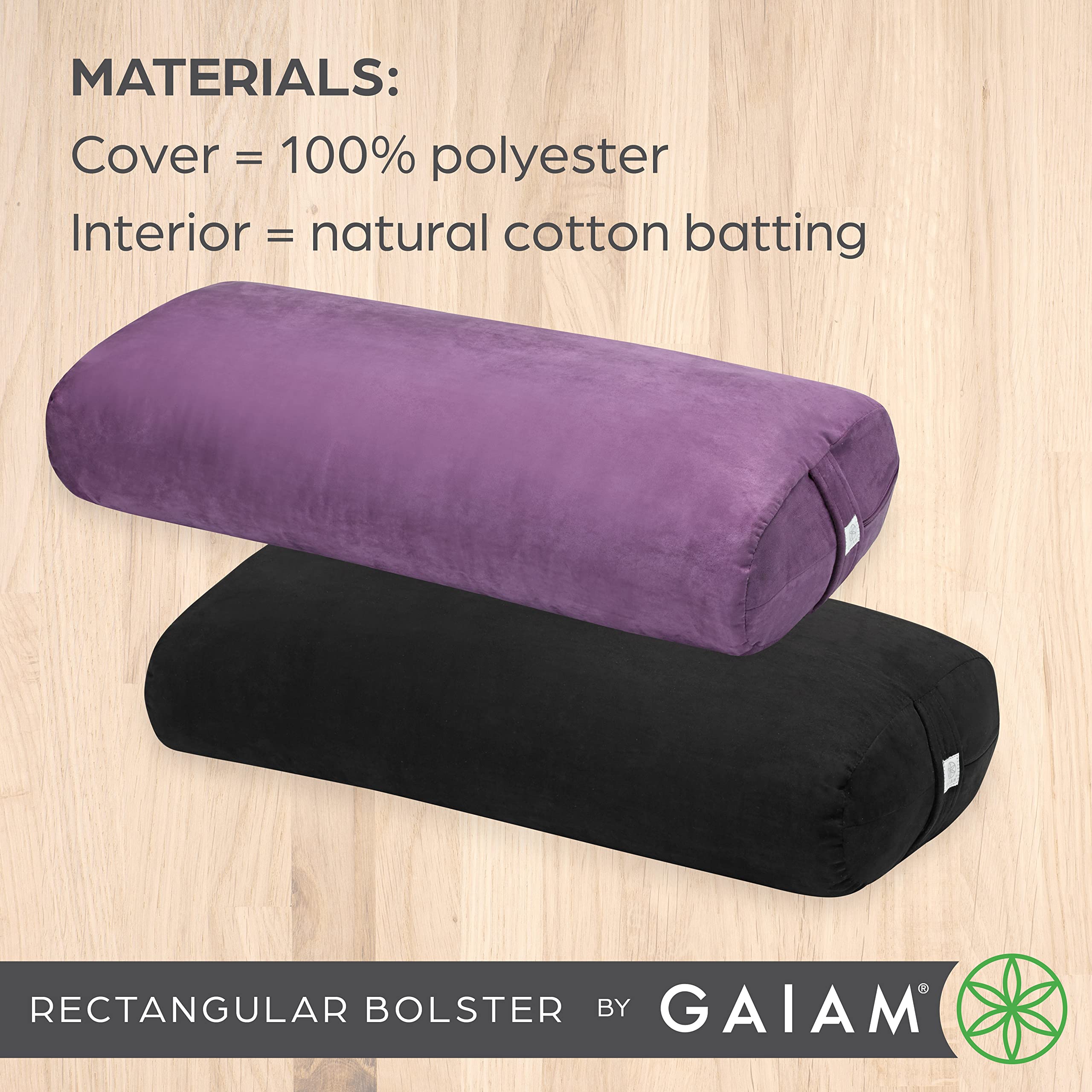 Support Your Practice Anywhere Enhance your yoga, meditation, or relaxation with this soft, natural-cotton bolster. Lightweight, portable, and machine-washable – comfort goes wherever you go!